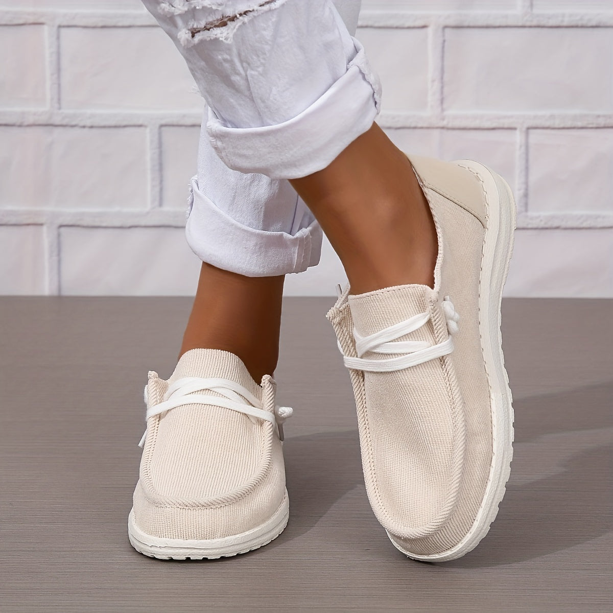 Orthopedische Grijze Comfort Loafers - Lisa