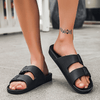 Orthopedische Zwarte Herenslippers - Max