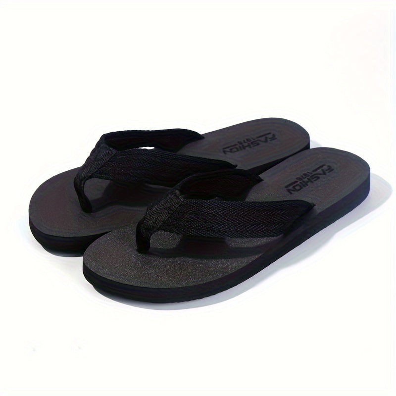 Orthopedische Zwarte Herenflipflops - Thomas