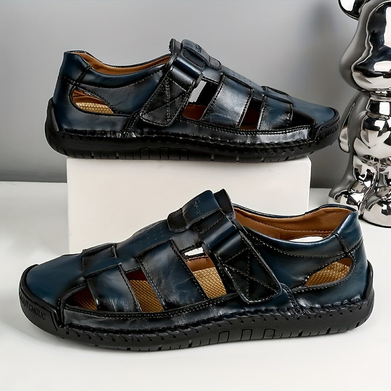 Orthopedische Zwarte Sandalen - Lars