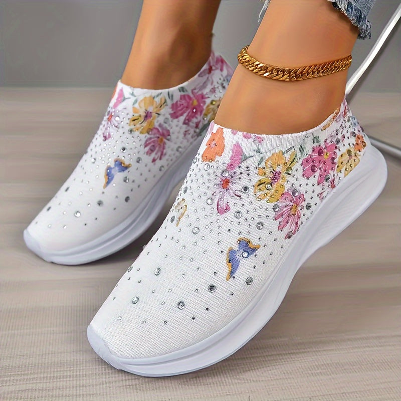 Orthopedische Modieuze Witte Sneakers - Julia