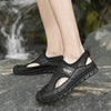 Max - Orthopedische Zwarte Mesh Sandalen