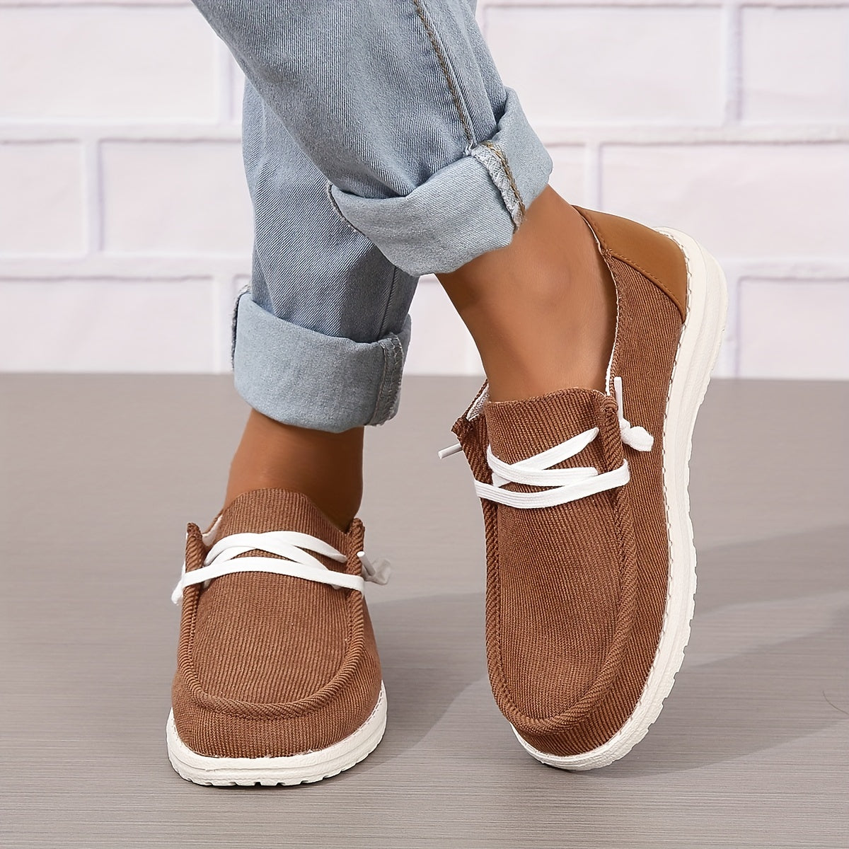 Orthopedische Grijze Comfort Loafers - Lisa