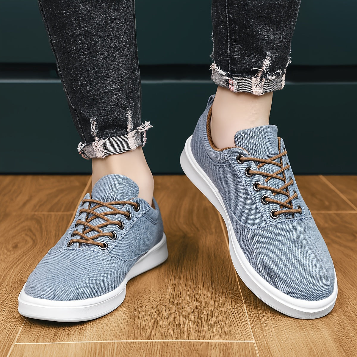 Orthopedische Lichtblauwe Sneakers - Max