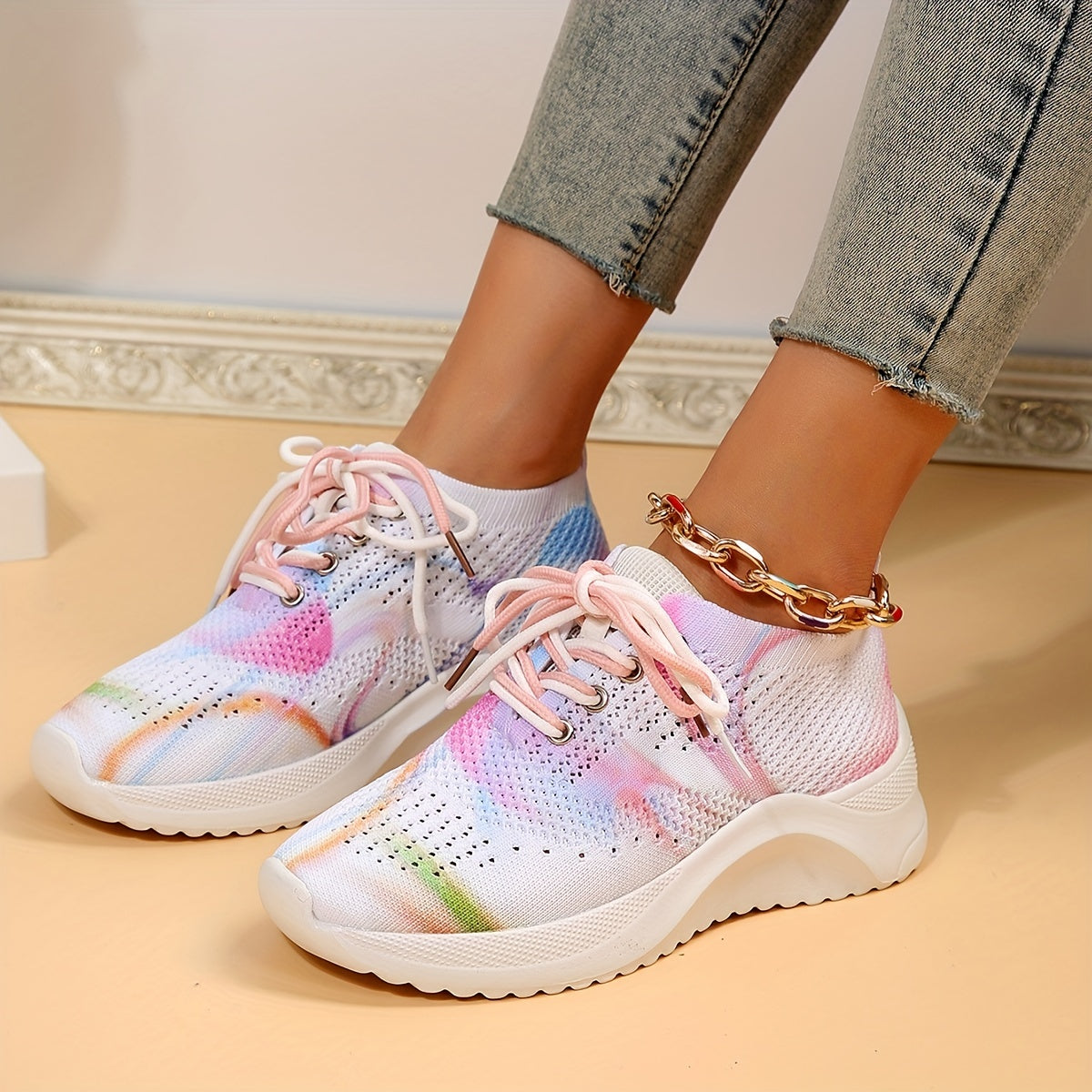 Orthopedische Multicolor Sneakers - Julia