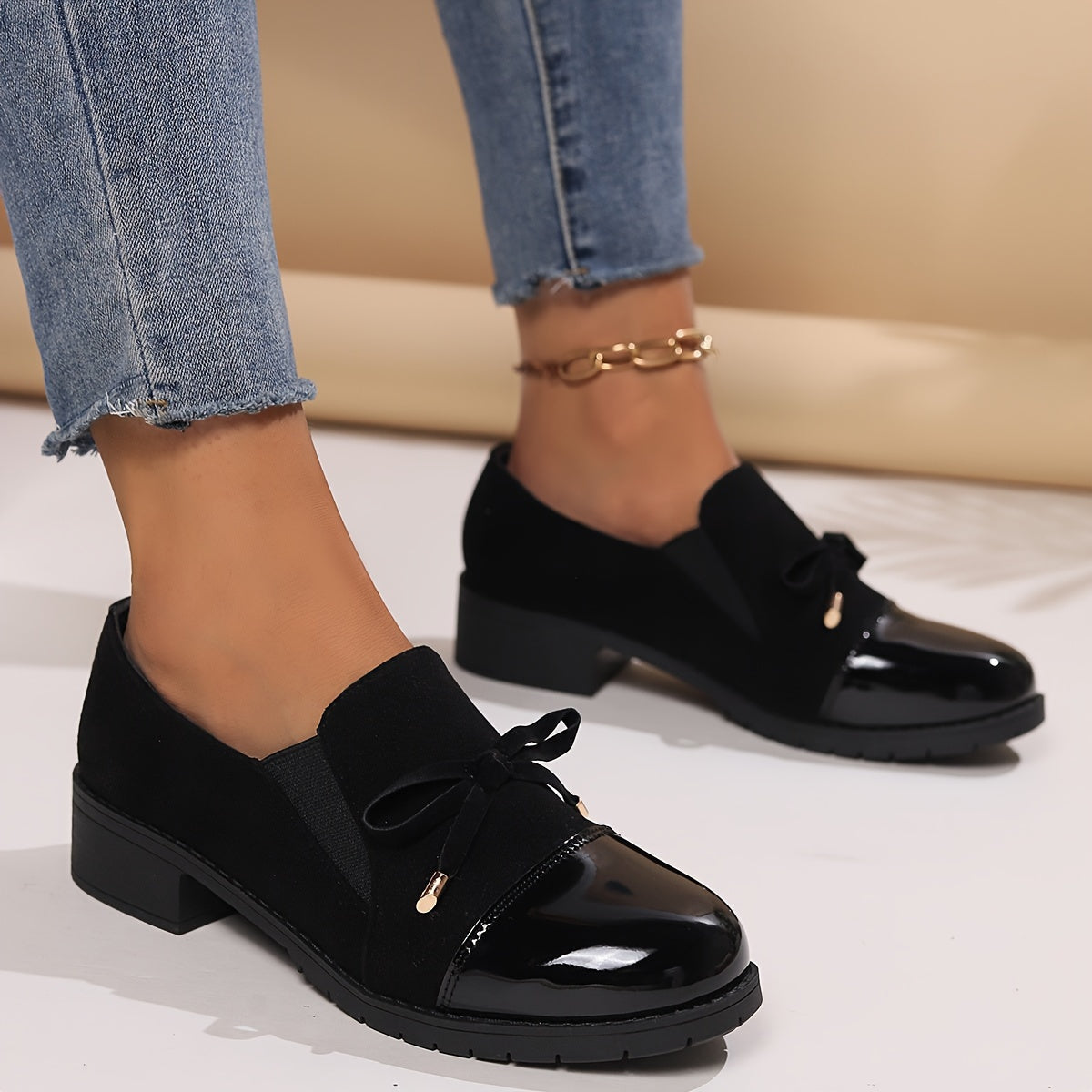 Orthopedische Zwarte Loafers - Sophie