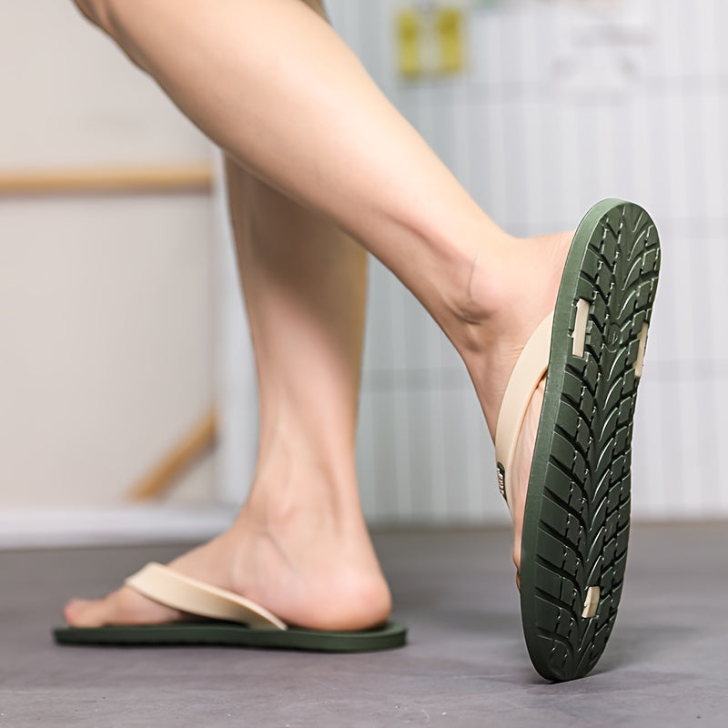 Orthopedische Groen-Tan Slippers - Marco