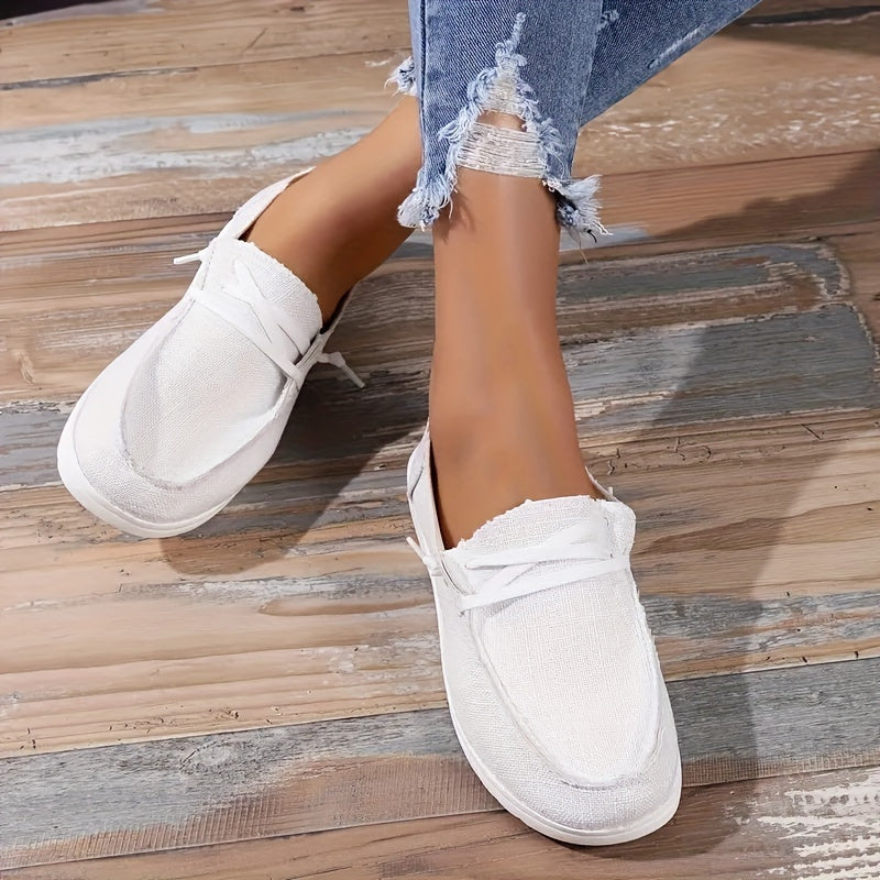 Orthopedische Witte Loafers - Elise