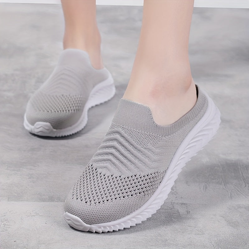 Orthopedische Ademende Zwarte Sneakers - Lisa