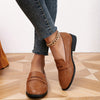 Orthopedische Bruine Loafers - Emma