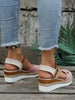 Bella - Orthopedische Trendy Bruine Espadrilles