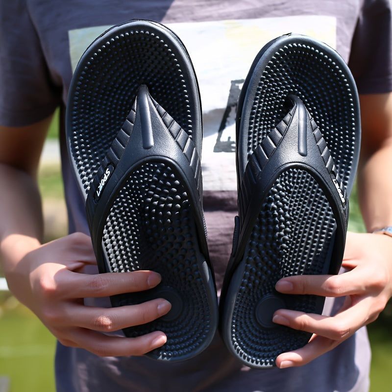 Orthopedische Sport Zwarte Slippers - Nico