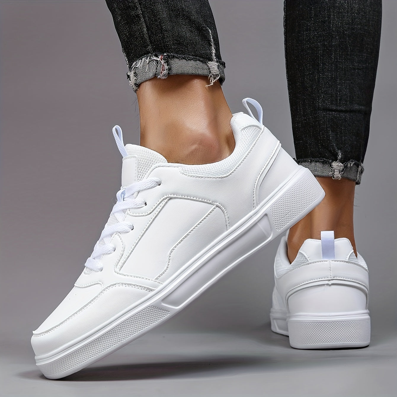 Orthopedische Witte Sneakers - David