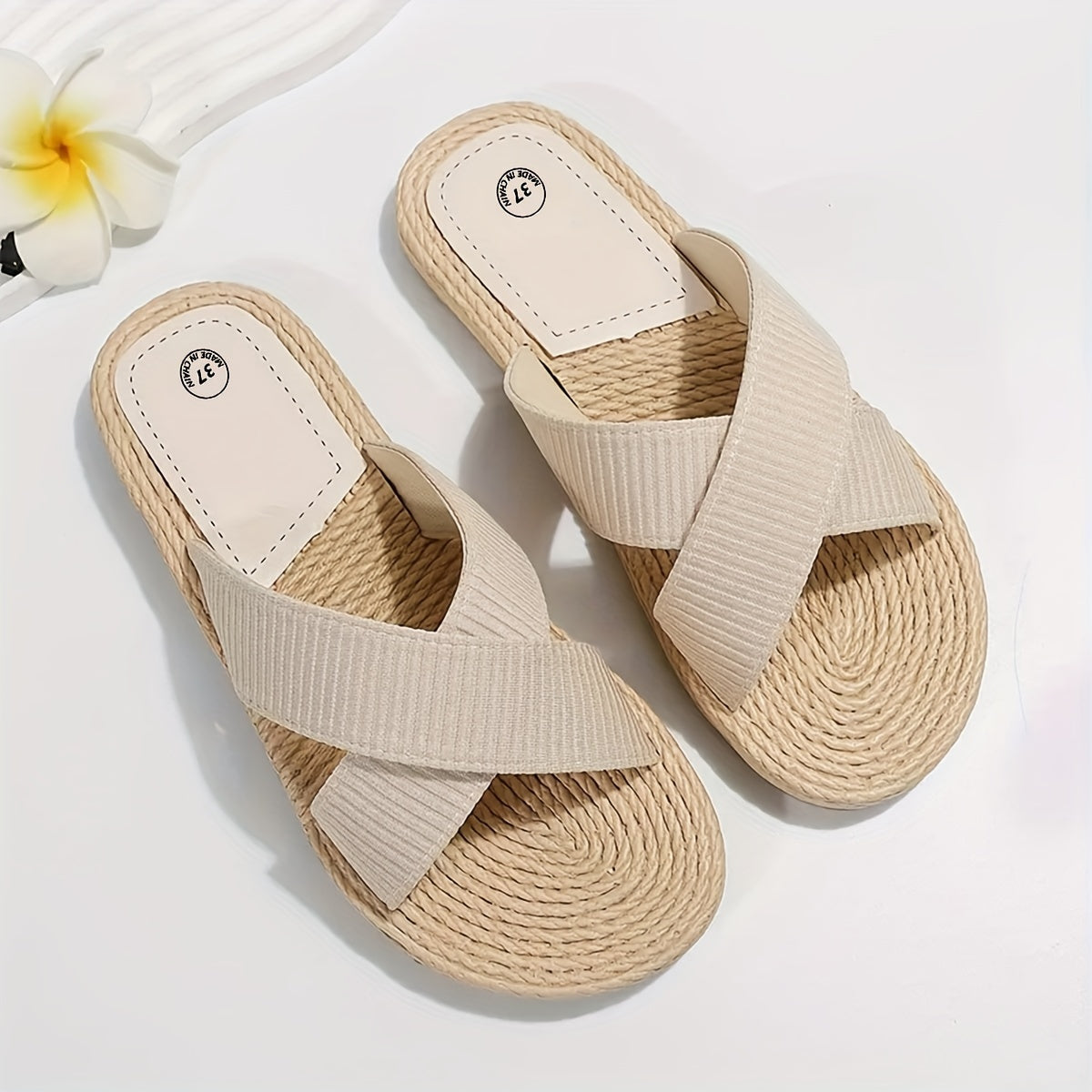 Orthopedische Stijlvolle Beige Sandalen - Julia