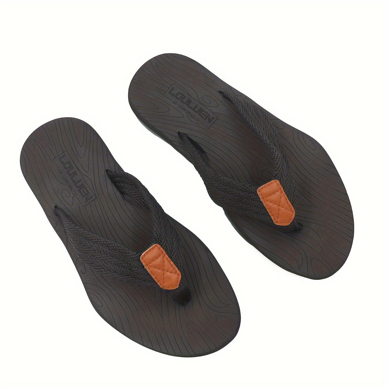 Orthopedische Zwarte Heren Slippers - Bas