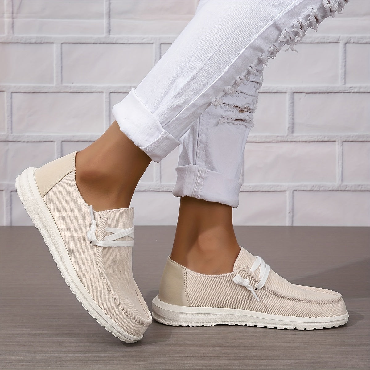 Orthopedische Grijze Comfort Loafers - Lisa