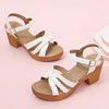 Orthopedische Camel Sandalen - Emily