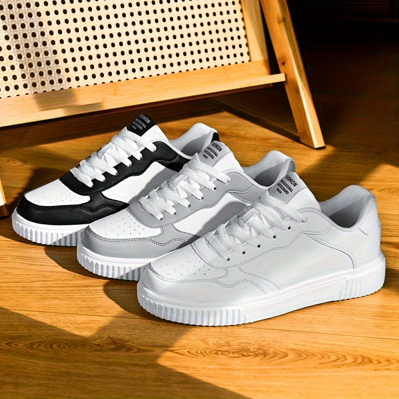 Orthopedische Stijlvolle Zwart-Witte Sneakers - Johan