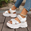 Orthopedische Witte Comfort Sandalen - Mia