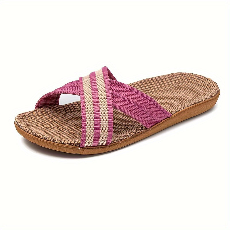 Orthopedische Roze Streep Sandalen - Eva