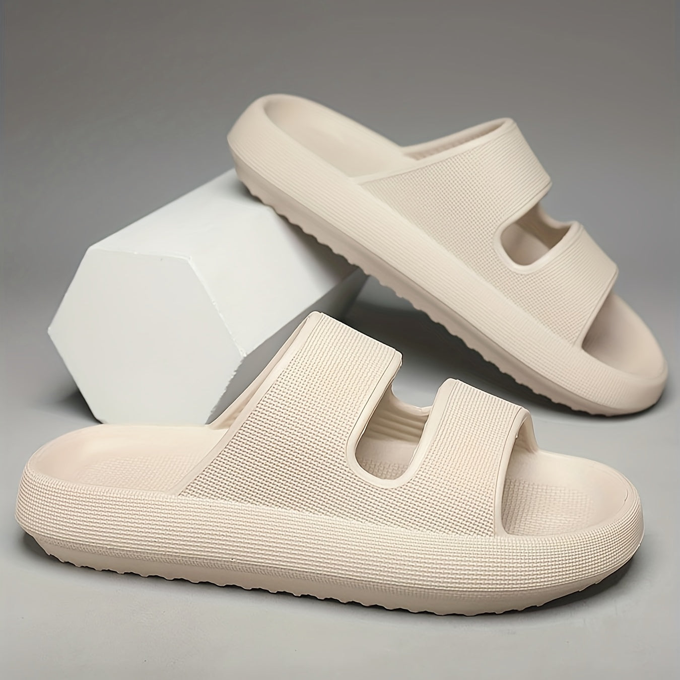 Orthopedische Zwarte Herenslippers - Max