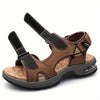 Orthopedische Zwarte Herensandalen - Tom