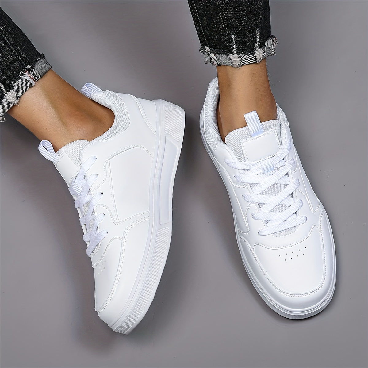 Orthopedische Witte Sneakers - David