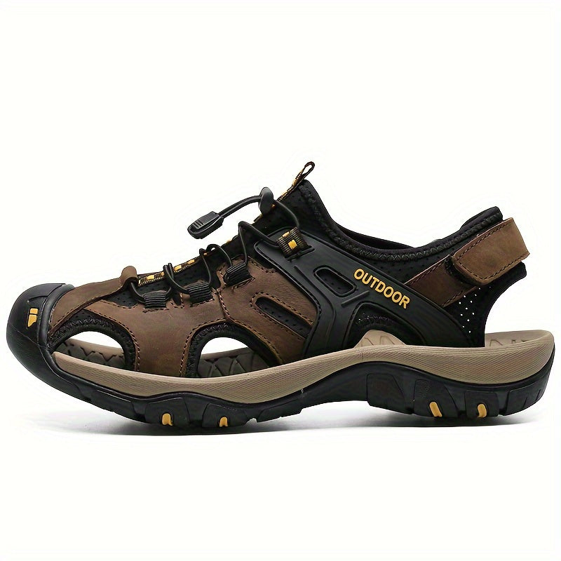 Orthopedische Zwarte Outdoor Sandalen - Max