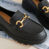 Orthopedische Zwarte Loafers - Sophia