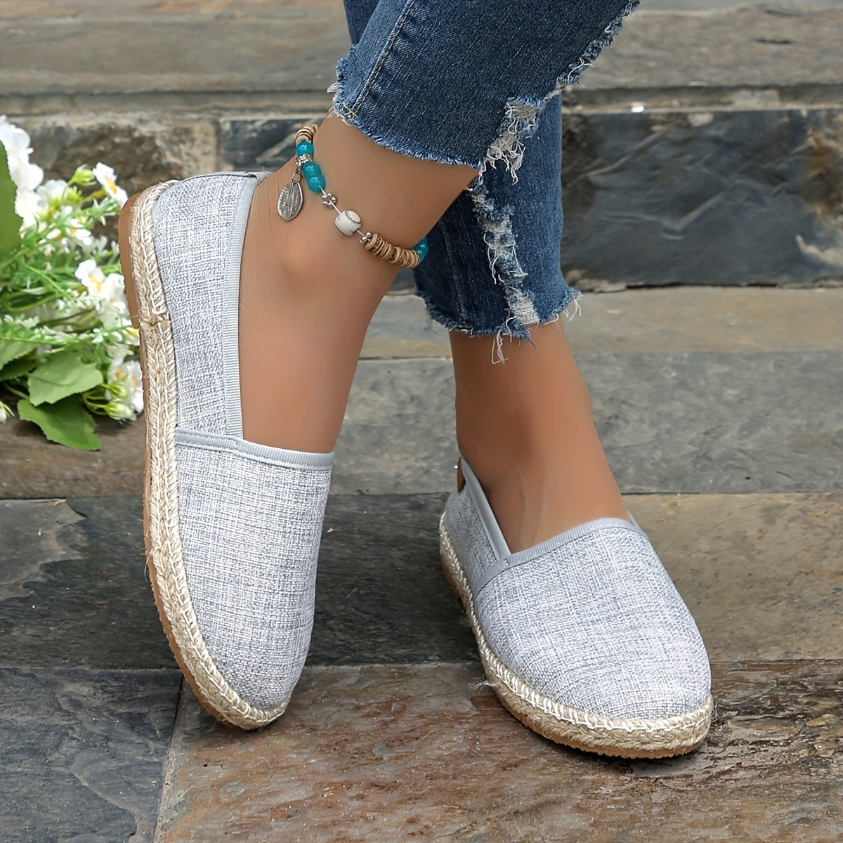 Orthopedische Zwarte Espadrilles - Emma