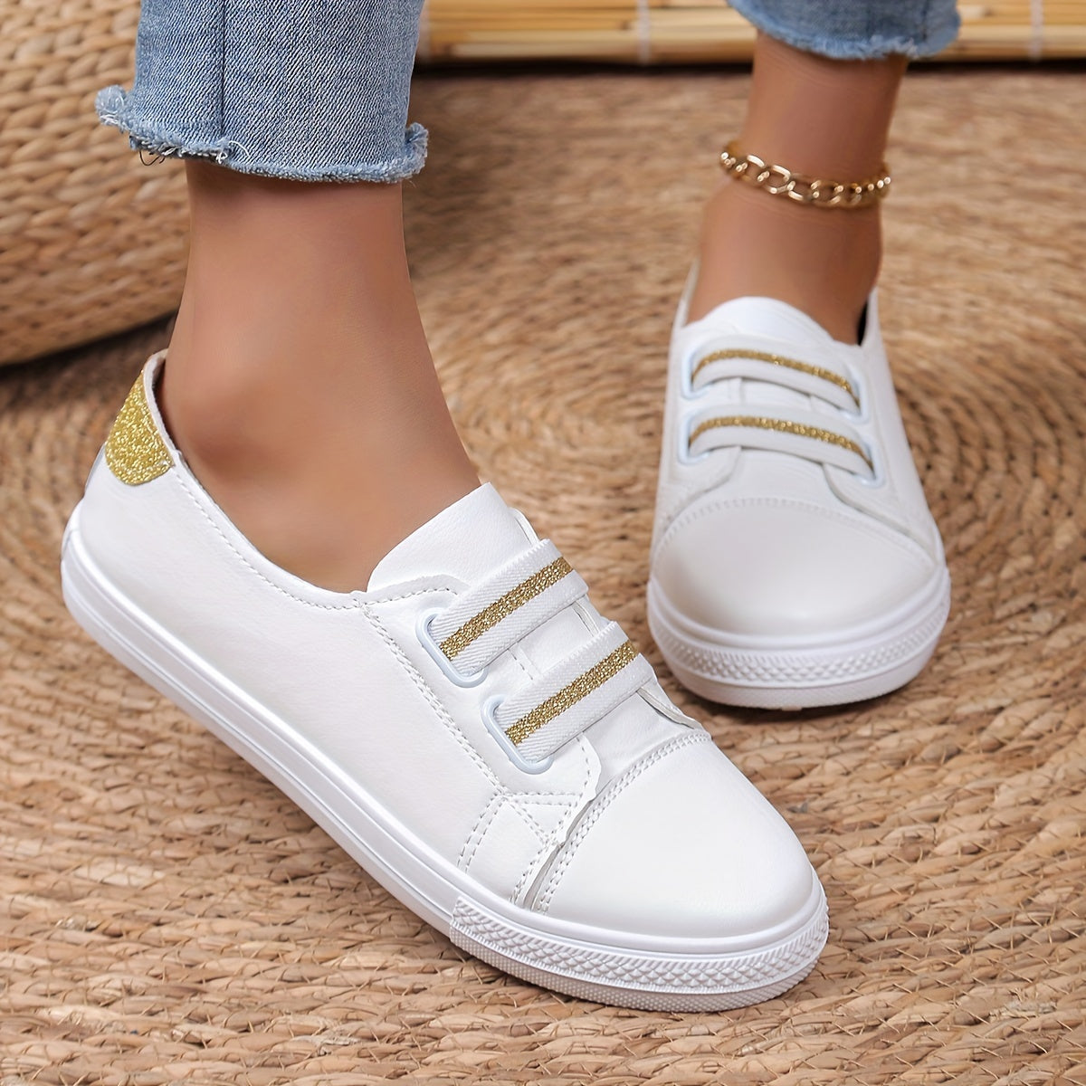 Orthopedische Witte Sneakers - Laura