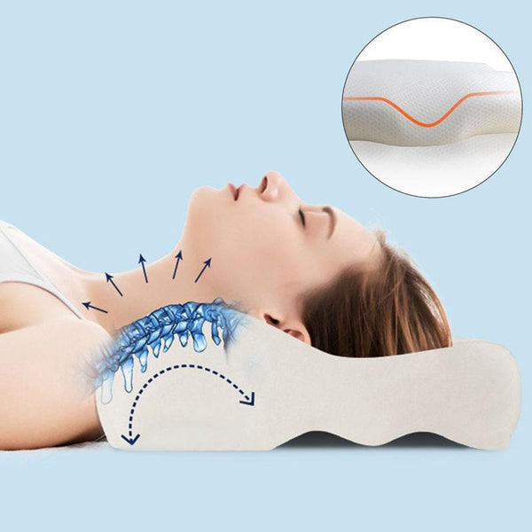 Isa - Orthopedisch U-Vormig Nekkussen Wit