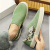 Orthopedische groene canvas schoenen - Henrik