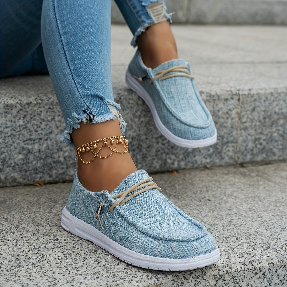 Orthopedische Denim Loafers - Mia