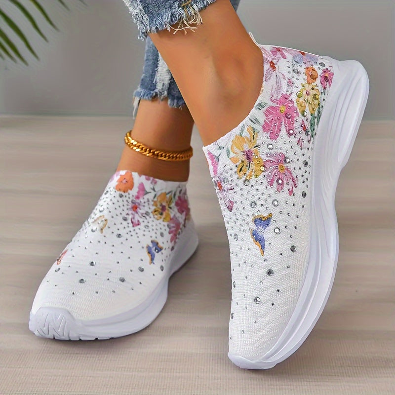 Orthopedische Modieuze Witte Sneakers - Julia