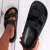 Orthopedische Zwarte Sandalen - Tom