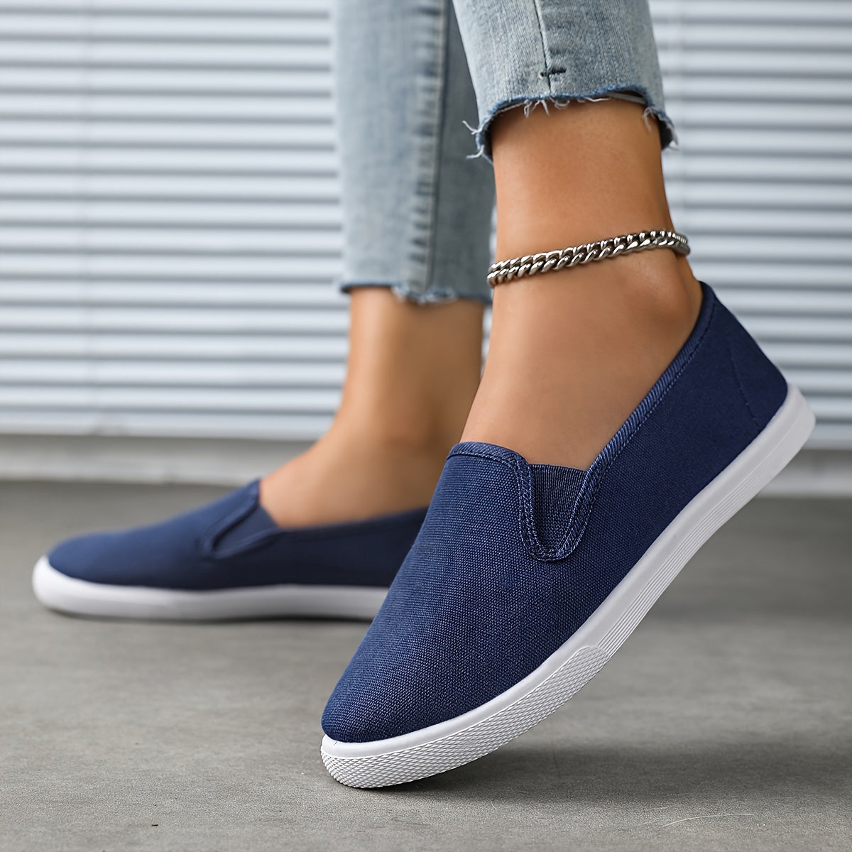 Orthopedische Witte Loafers - Emma