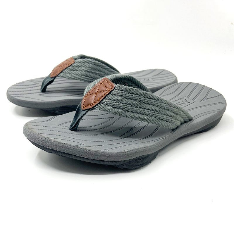 Orthopedische Zwarte Comfort Slippers - Sander