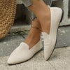 Orthopedische Beige Loafers met Geweven Patroon - Anna