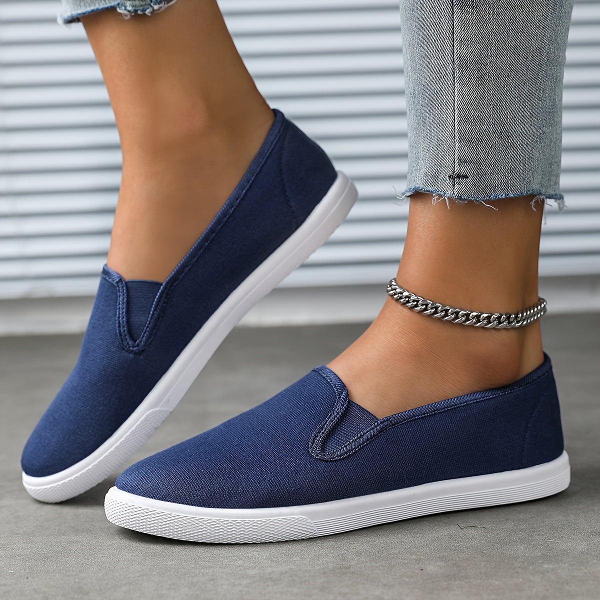 Orthopedische Witte Loafers - Emma