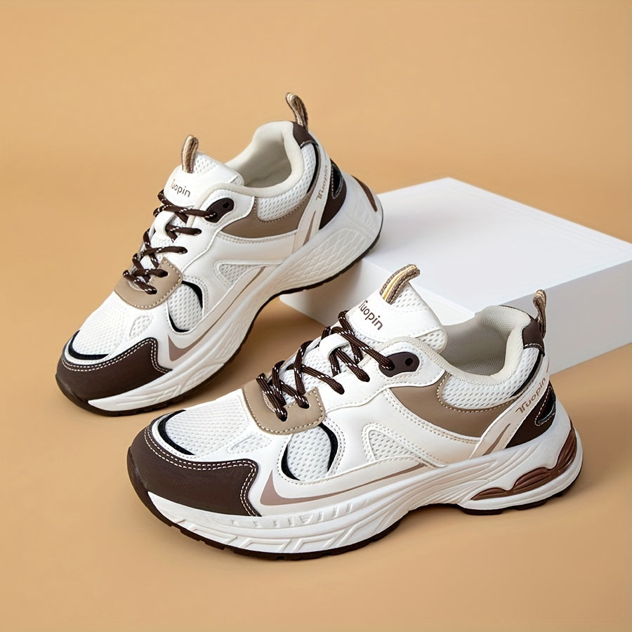 Orthopedische Bruine Sneakers - Sandra