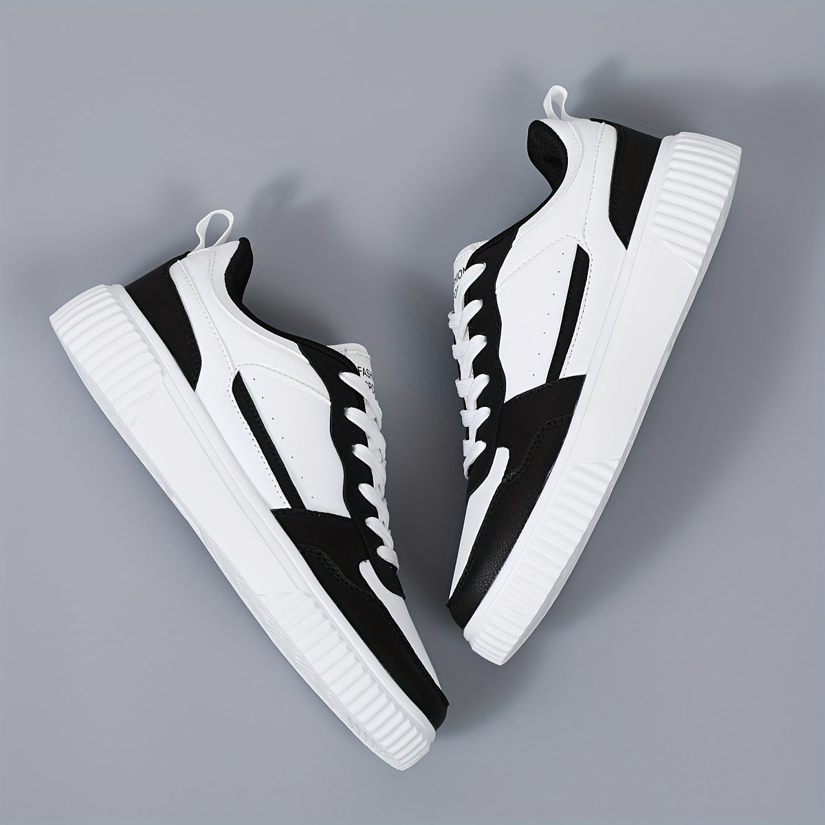 Orthopedische Zwart-Witte Sneakers - Max