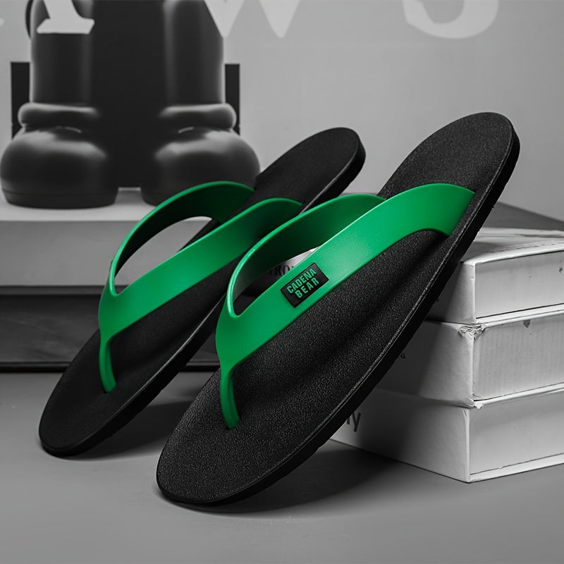 Orthopedische Groen-Tan Slippers - Marco