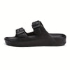 Orthopedische Zwarte Herensandalen - Max