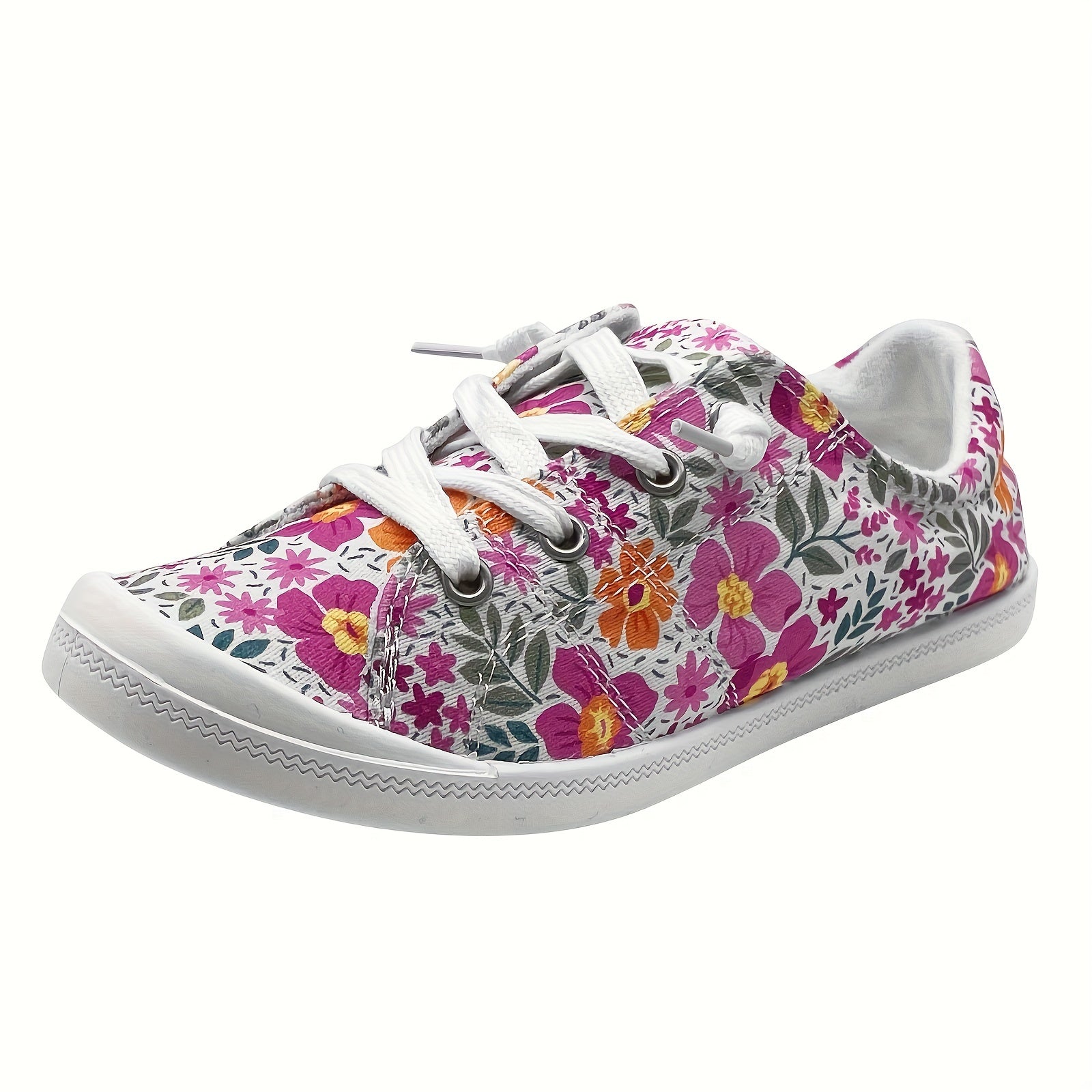 Orthopedische Kleurrijke Bloemen Sneakers - Eva