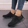 Orthopedic Black Comfort Sneakers - Sarah