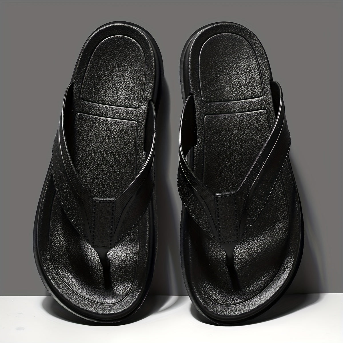 Orthopedische Zwarte Slippers Comfort - Stefan