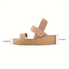 Orthopedische Comfortabele Zwarte Sandalen - Eva