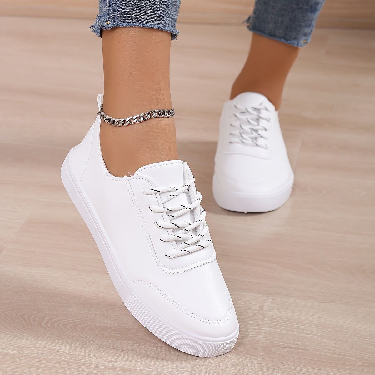 Orthopedische Witte Sneakers - Julia