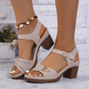 Orthopedische Beige Sandalen - Lisa